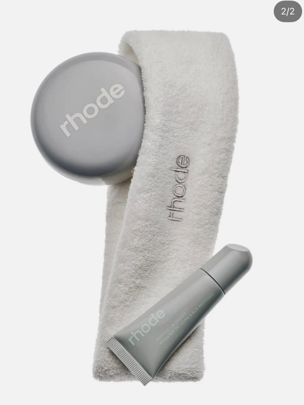 rhode limited edition terry headband